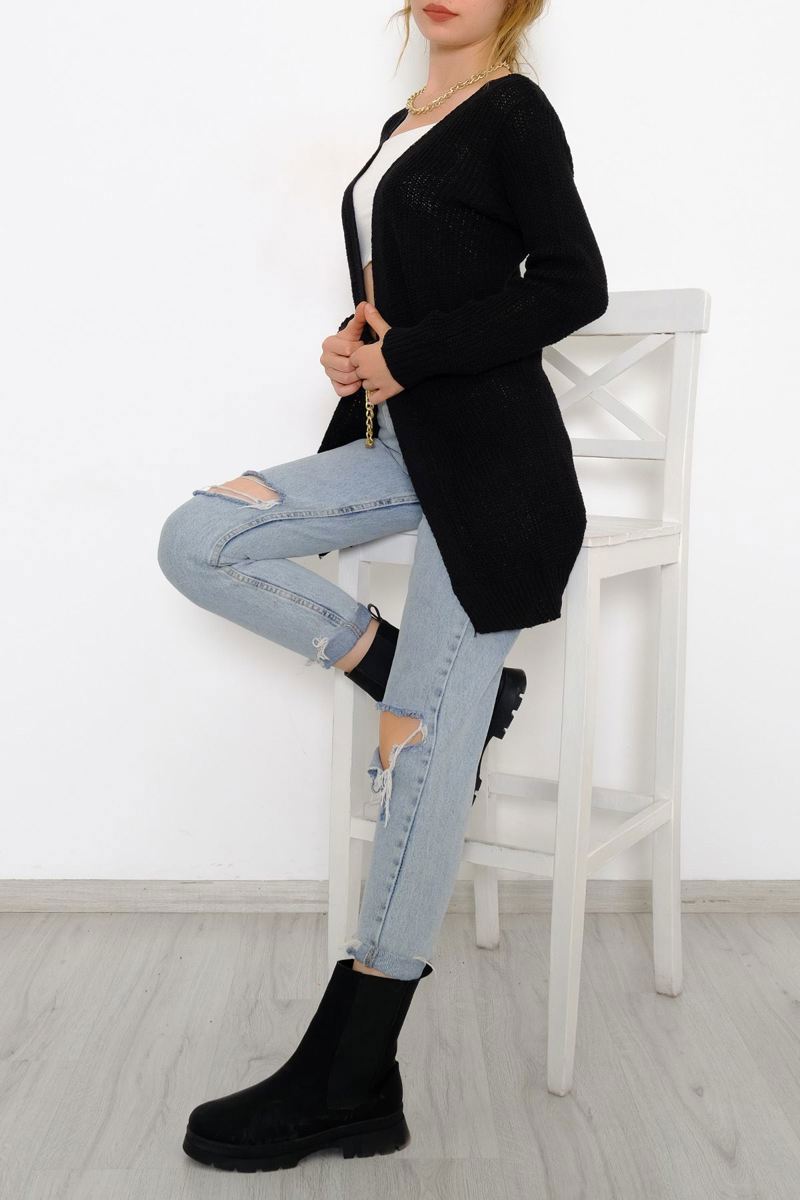 Knitwear Thessaloniki Cardigan Black - 7654.1319.