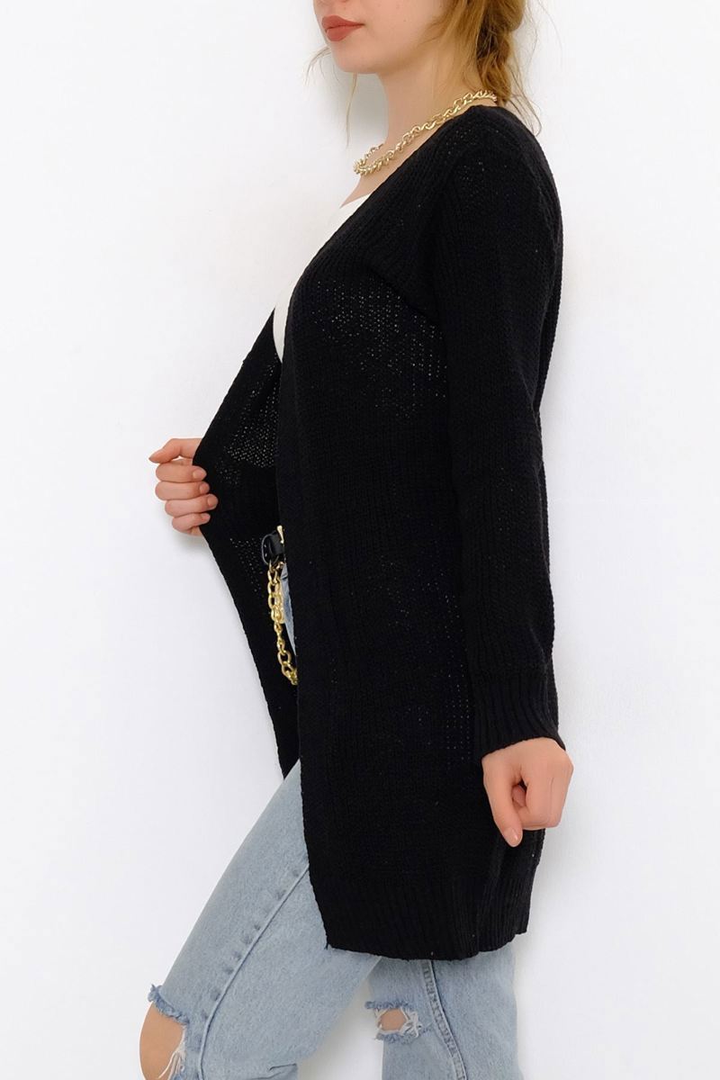 Knitwear Thessaloniki Cardigan Black - 7654.1319.