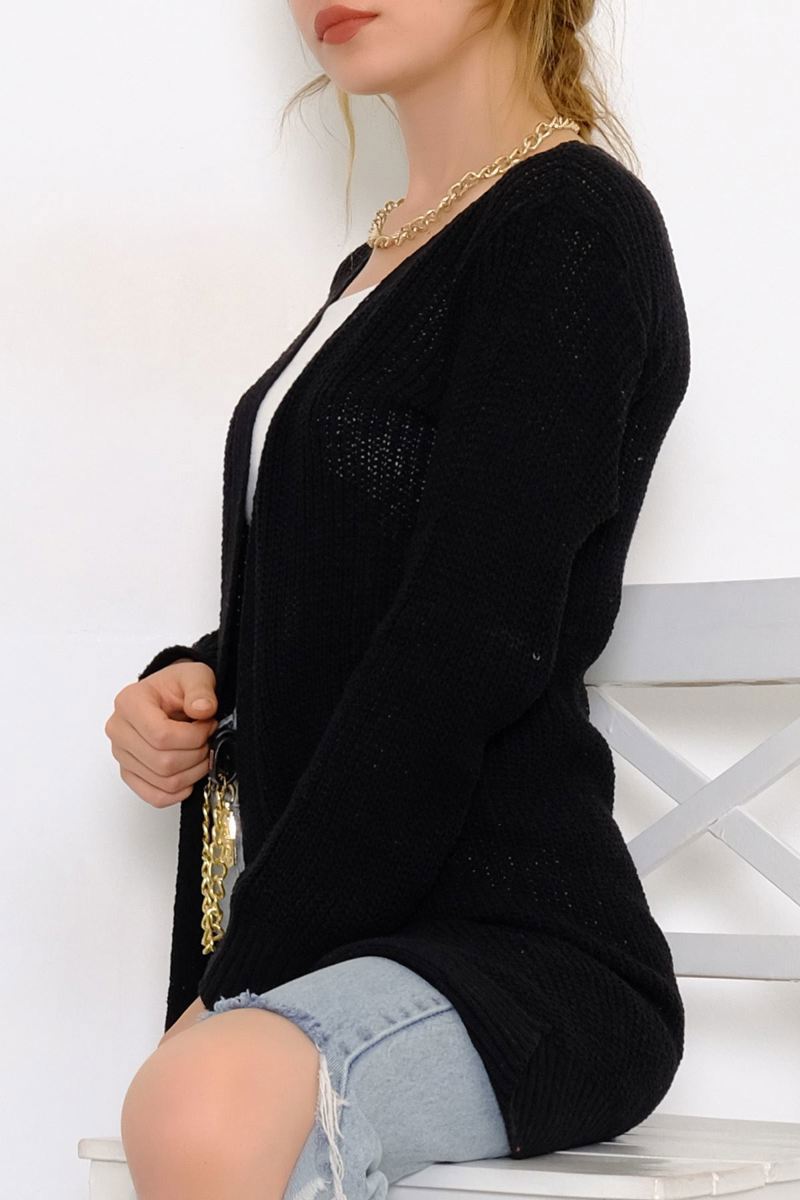 Knitwear Thessaloniki Cardigan Black - 7654.1319.