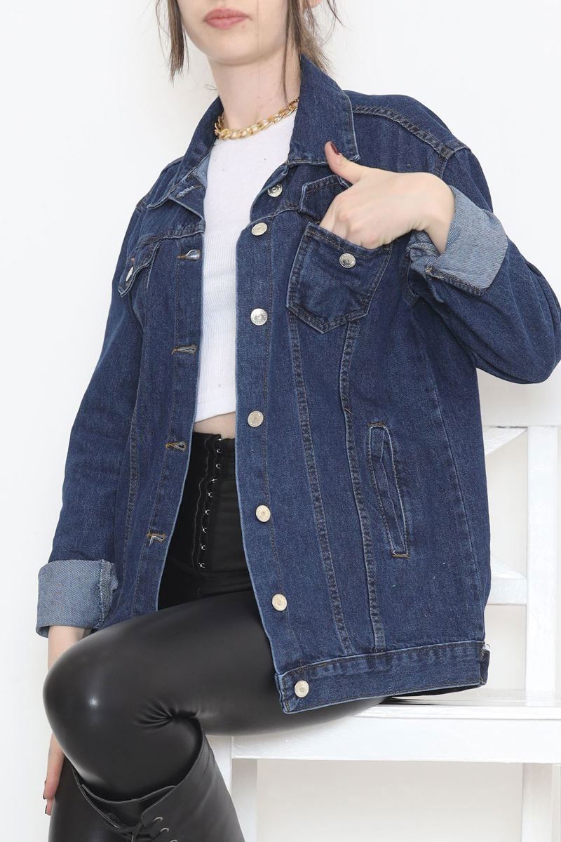 Denim Jacket Dark Blue - 12281.1184.