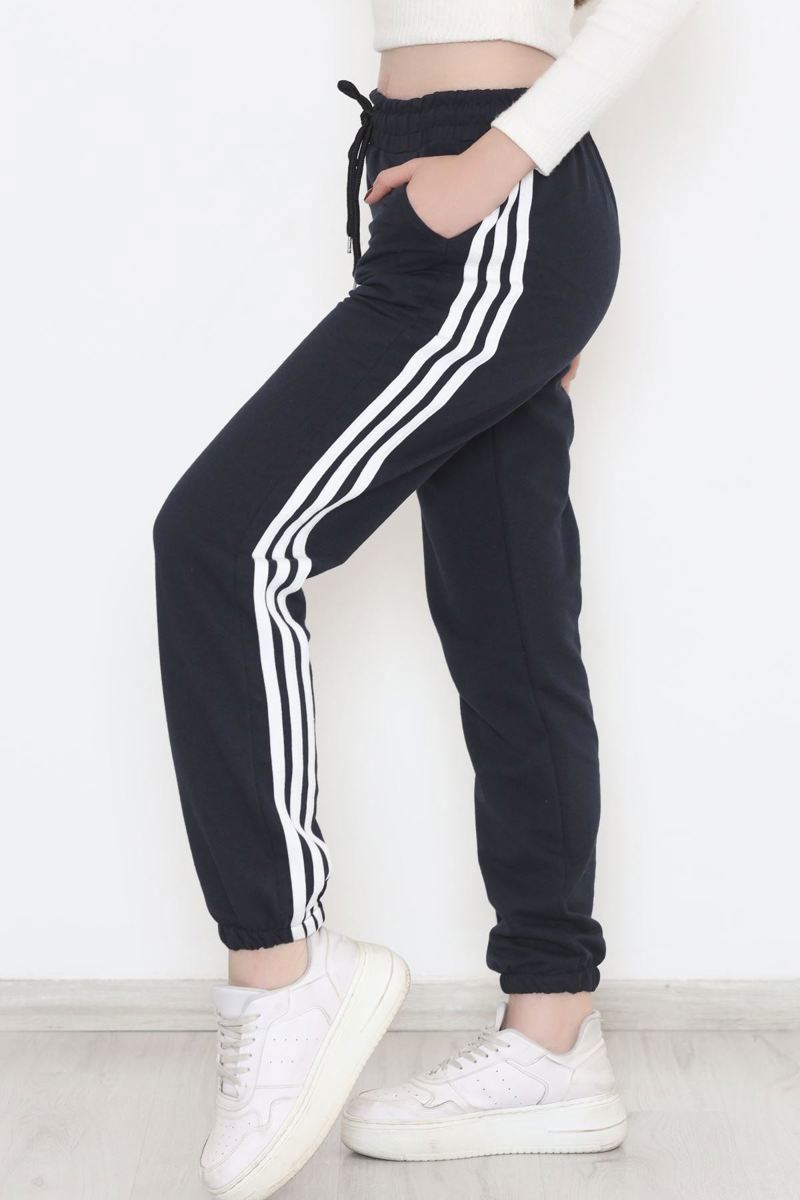 Side Stripe Sweatpants Navy - 11424.1250.