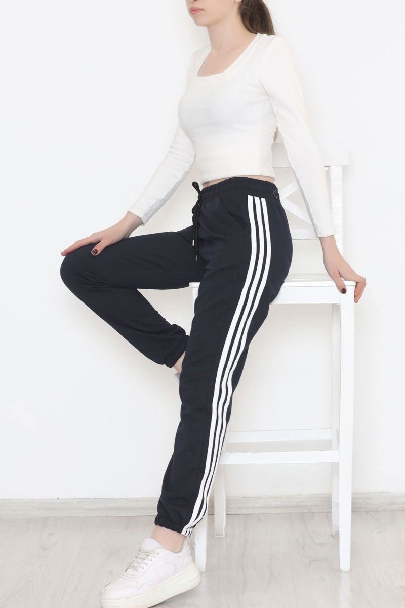 Side Stripe Sweatpants Navy - 11424.1250.