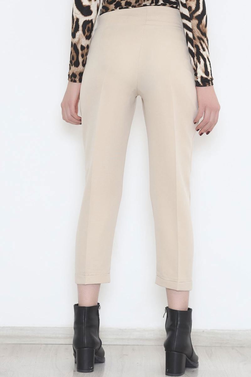 Pants with a belt look stone - 20785.683.