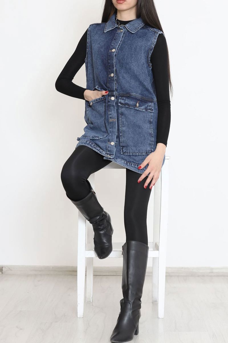 Denim Vest Blue - 10001.1778.