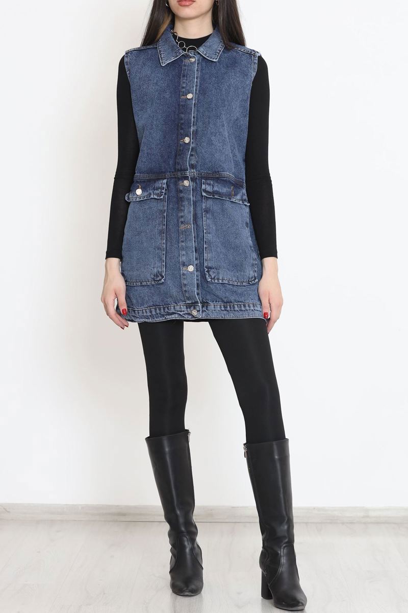 Denim Vest Blue - 10001.1778.