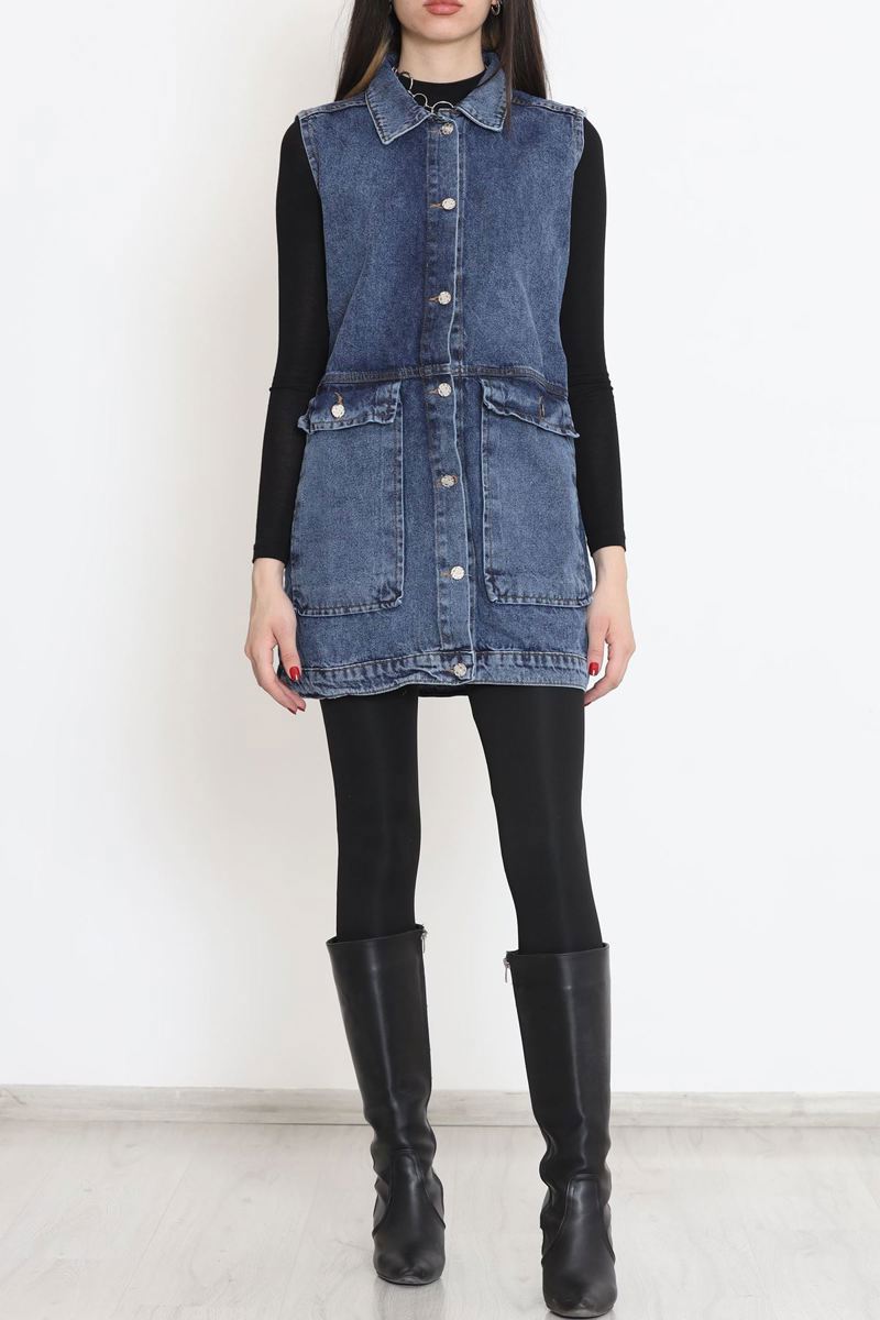 Denim Vest Blue - 10001.1778.